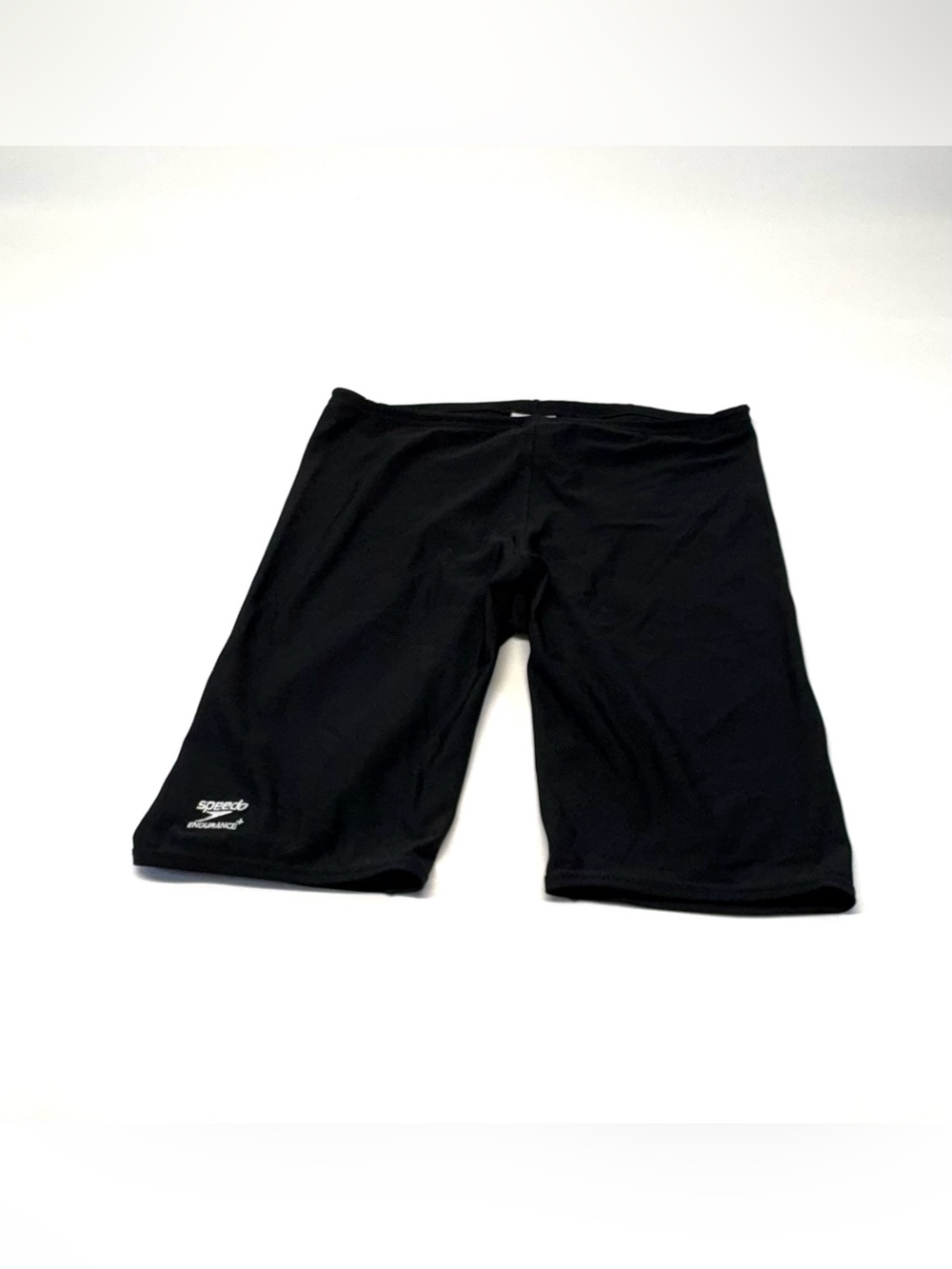 Speedo Men's Endurance+Solid Jammer Shorts Black Size 36 Excellent Condition